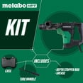 thumbnail image 3 of Martillo perforador Metabo HPT DH40MC 40 mm 10 A 6.3J SDS Max, 3 of 7