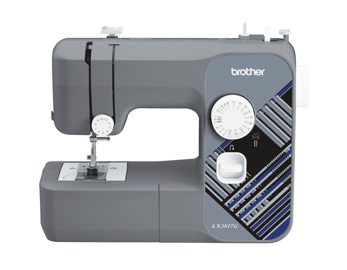 Restored Brother RLX3817G Sewing Machine with 17 Built-in Stitches (Refurbished)