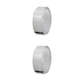 thumbnail image 2 of Eigraketly Tape de 1 m, almohadillas de gel de doble cara reutilizables sin rastro, adhesivo lavable, tiras adhesivas transparentes extraíbles transparente 2mm*3cm*1m 2piezas Eigraketly CBP099027, 2 of 5