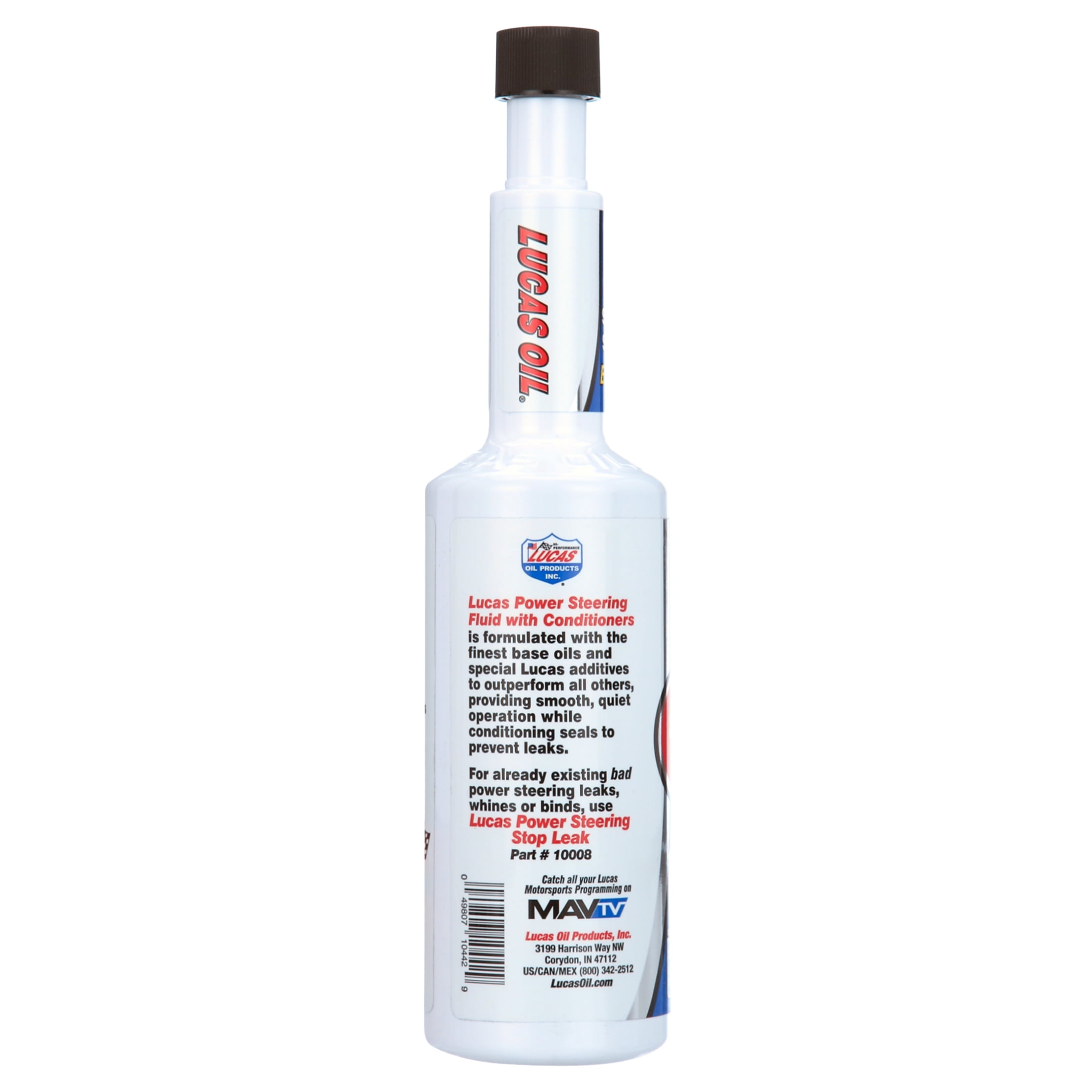 (2 pack) Lucas Oil 10442 Power Steering Fluid with Conditioners 16 Ounce Bottle