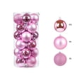 thumbnail image 2 of Ball Ornament Glossy Finish Decorative Sphere Multi‑Surface Style for Christmas Tree Holiday Decoration, 2 of 7