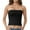 Black, variant on Women's Seamless Comfort Bra with Longline Bottom for a Smooth Slim Fit and All Day Support, Beige, Size One Size
