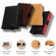 thumbnail image 5 of Cartera Inteligente RFID Hombre Piel Slim CAVAARTIS One Million cafe, 5 of 5