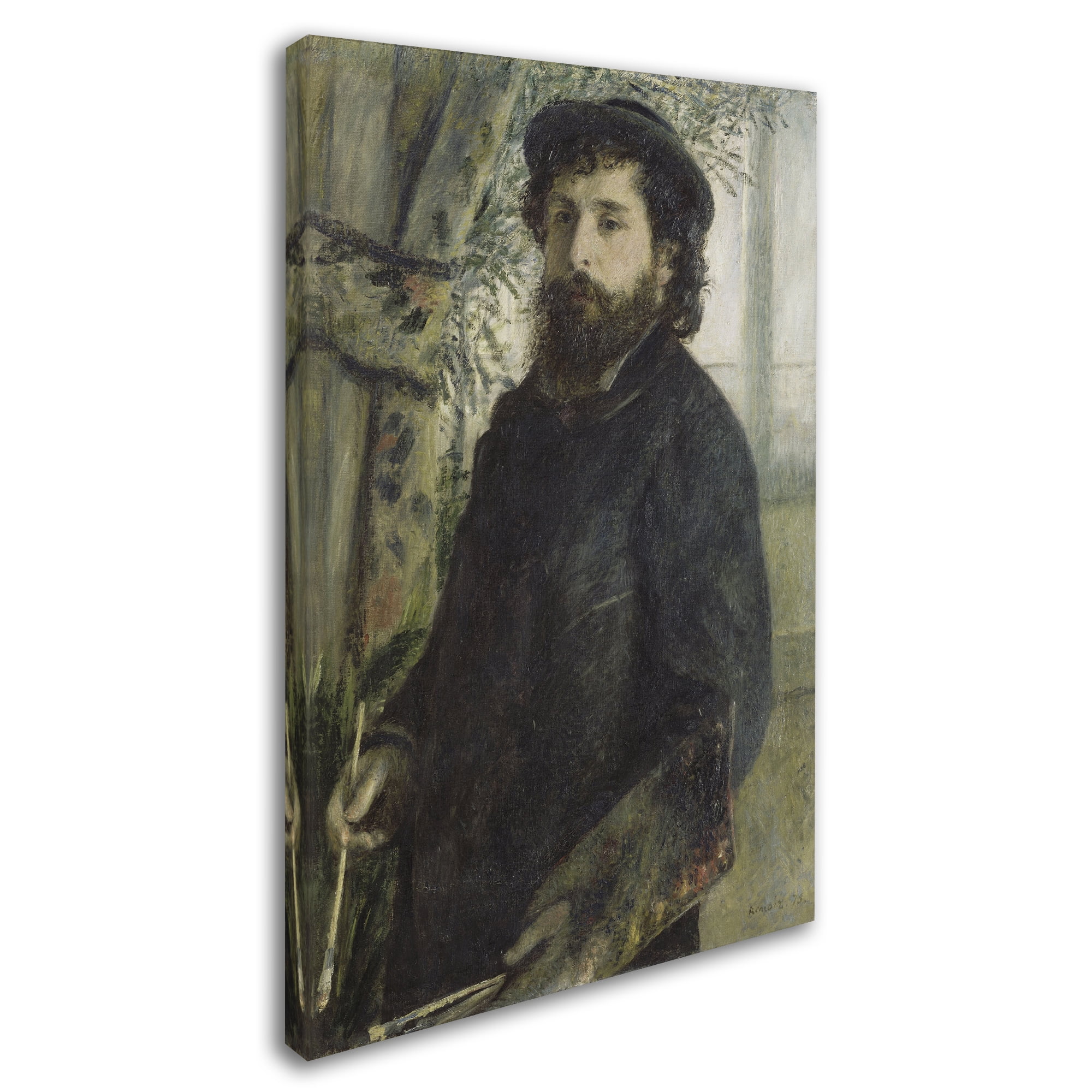 Renoir 'Claude Monet' Canvas Art