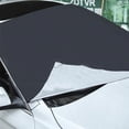 thumbnail image 4 of Cubierta De Nieve Para Parabrisas Grueso Cubierta De Nieve Magnética Cubierta De Parabrisas A Prueba De Viento Protector Contra Heladas Impermeable Almohadilla De Nieve Para Parabrisas Plegable Para Noticed VI005168-00, 4 of 6