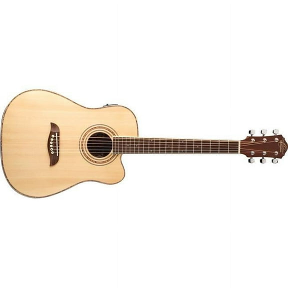 Oscar Schmidt OG1CE -Acoustic Electric 3/4 Dreadnought Sz Guitar Natural Finish