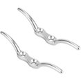 thumbnail image 3 of Xingzhi 2PCS Flagpole Cleat Hook Professional Rope Hooks Multipurpose Stainless Steel Rustproof Flagpole Accessories Boat Placement Part  6 Inch, 3 of 8