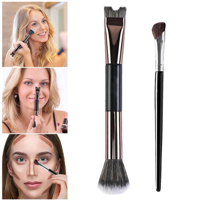 Ended Foundation & Blending Brush Contouring Makeup Brush Beauty Tool