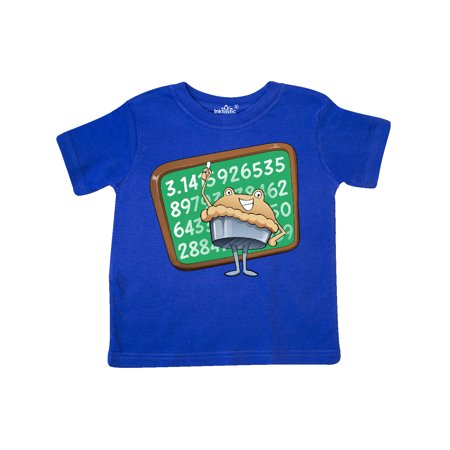 

Inktastic Pie Writing Pi on Chalkboard Gift Toddler Boy or Toddler Girl T-Shirt
