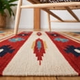 thumbnail image 4 of Safavieh Kilim Kimberly Tribal Area Rug, Beige/Red, 5' x 8', 4 of 11