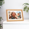 thumbnail image 3 of Continu.us Digital Picture Frame: WiFi Enabled with Load from Phone Capability, Touch Screen Digital Photo Frame Display - Customizable Gift for Friends and Family - 10.1 Inch Oak…, 3 of 5