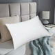 thumbnail image 1 of Fiudx Almohada de Plumón Blanca, Espuma Ajustable y Desmontable, Relleno de Microfibra de Poliéster Suave, Densidad Media para Dormir En Cualquier Posición, Cómodo Cojín para Sofá Cama, Tamaño 43 X 3, 1 of 6