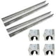 thumbnail image 1 of Riel Lineal Acero Plateado Y Aleación De Aluminio Varilla De Eje Totalmente Compatible Con 4 Sbr16Uu Negro Para Máquina De Automatización Sbr16-300/400/500Mm(11.79/15.72/19.65Inch) Cateissary TO005416-01, 1 of 7