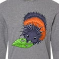 thumbnail image 4 of Inktastic Wooly Bear Caterpillar- Cute Baby Insect Long Sleeve T-Shirt, 4 of 5