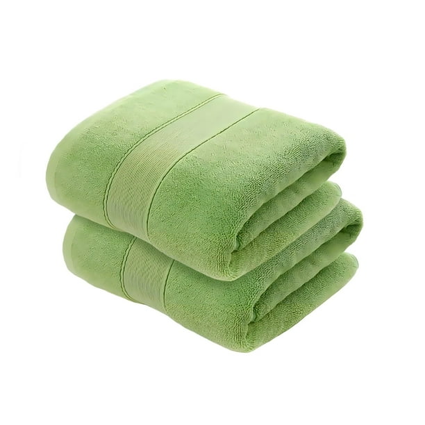 Juego de Toallas de Baño Grandes Medianas y Chicas para Cuerpo y Manos Algodón, Secado Rápido, Suave, Toalla de Ducha Absorbentes (2 Pz Toallas de Playa