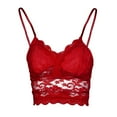 thumbnail image 4 of Sleeveless Lace Crochet Women Slim Spaghetti Strap Sexy V-neck Lace Tank Tops, 4 of 4