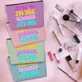 thumbnail image 4 of Bolsa de cosméticos Jeilink, paquete de 4 unidades, regalo para profesores, 25 x 18 cm, 4 of 7