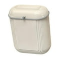 thumbnail image 1 of Elodie Hanging Small Kitchen Trash Can with Lid Kitchen Compost Bin for RV Cupboard light yellow, 1 of 8