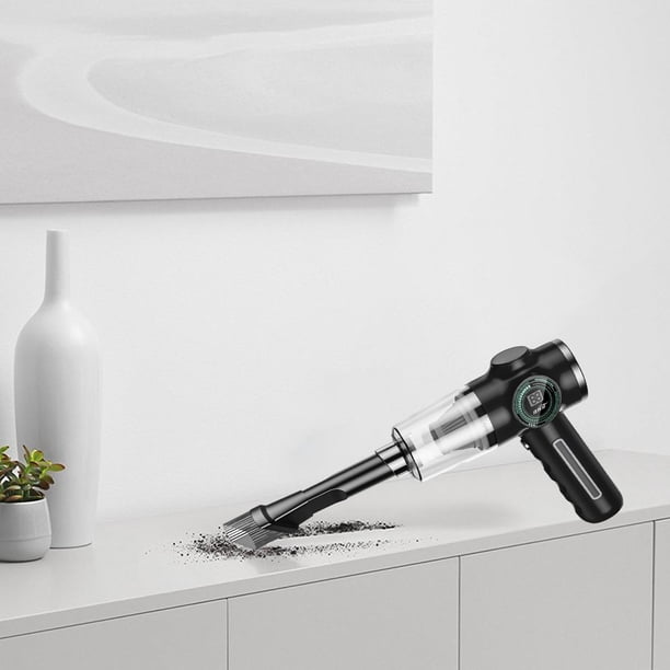 Mini aspirador inalámbrico de mano Soledad 4500PA Negro