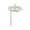 Silver, variant on Mskk Masquerade Mask for Women, Luxury Rhinestone Hollow‑Out Hand‑Held Stick Mask Halloween Mardi Gras Carnival Costume Ball Cosplay Party Accessory for Night Event, Black