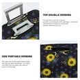 thumbnail image 6 of Wukai Sunflowers Elastic Luggage Cover: Personalized Protection for Your Suitcase - Fits 19~29-inch, Washable & Durable Travel Companion-Large, 6 of 8