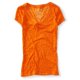 thumbnail image 1 of Aeropostale Camiseta Adornos Animales Transparentes Mujer Naranja Extragrande, 1 of 2