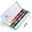 36 colors, variant on Meiliang Watercolor Paint Set, 36 Vivid Colors in Pocket Box with Metal Ring and Watercolor Brush, Perfect for Students, Adults, Beginners, Art Paints