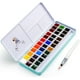 thumbnail image 1 of Meiliang Juego de Pinturas de Acuarela, 36 Colores Vivos en Caja de Bolsillo con Anillo de Metal y Pincel de Acuarela, Perfecto para Estudiantes, Adultos, Principiantes, Pinturas Artísticas, 1 of 9