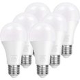 thumbnail image 1 of Bombilla LED E27, bombilla LED A60 de 9 W, blanco cálido 3000 K, 1000 lúmenes, bombilla A60 reemplaza una bombilla halógena de 100 W, CA 165-265 V, ángulo de haz de 200°, no regulable ¿Bombilla globo, 1 of 1