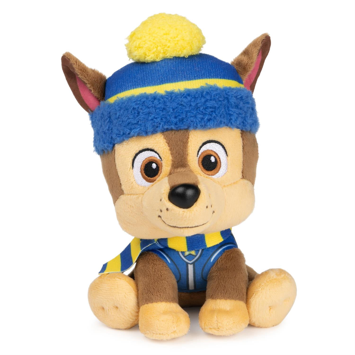 GUND Paw Patrol Holiday Winter 2 Piece 6in Plush, Chase and Marshall