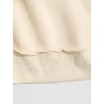 thumbnail image 6 of ZAFUL Men's Junior Tenager Letter Graphic Printed Fleece-lined Hoodie Light Yellow XL, 6 of 6