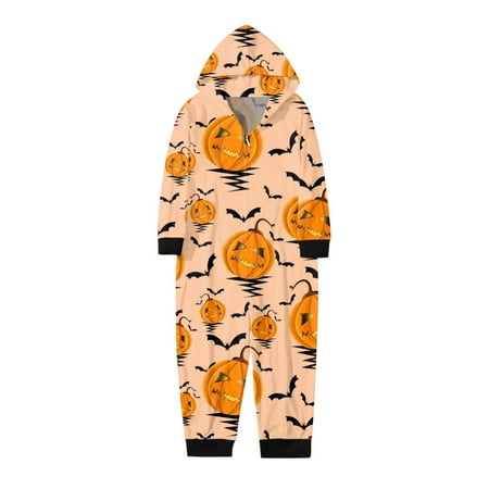 

Newborn Clothes Newborn Boy Sleepers Halloween Bodysuit Print Zipper Yellow Clothes