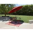 thumbnail image 6 of Simply Shade Catalina 108" Octagon Push Button Tilt Umbrella in Bronze/Navy, 6 of 13