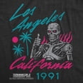 thumbnail image 2 of Mens Funny T Shirts Los Angeles California 1991 Awesome Terminator 2 Movie Tee For Men Graphic Tees, 2 of 9