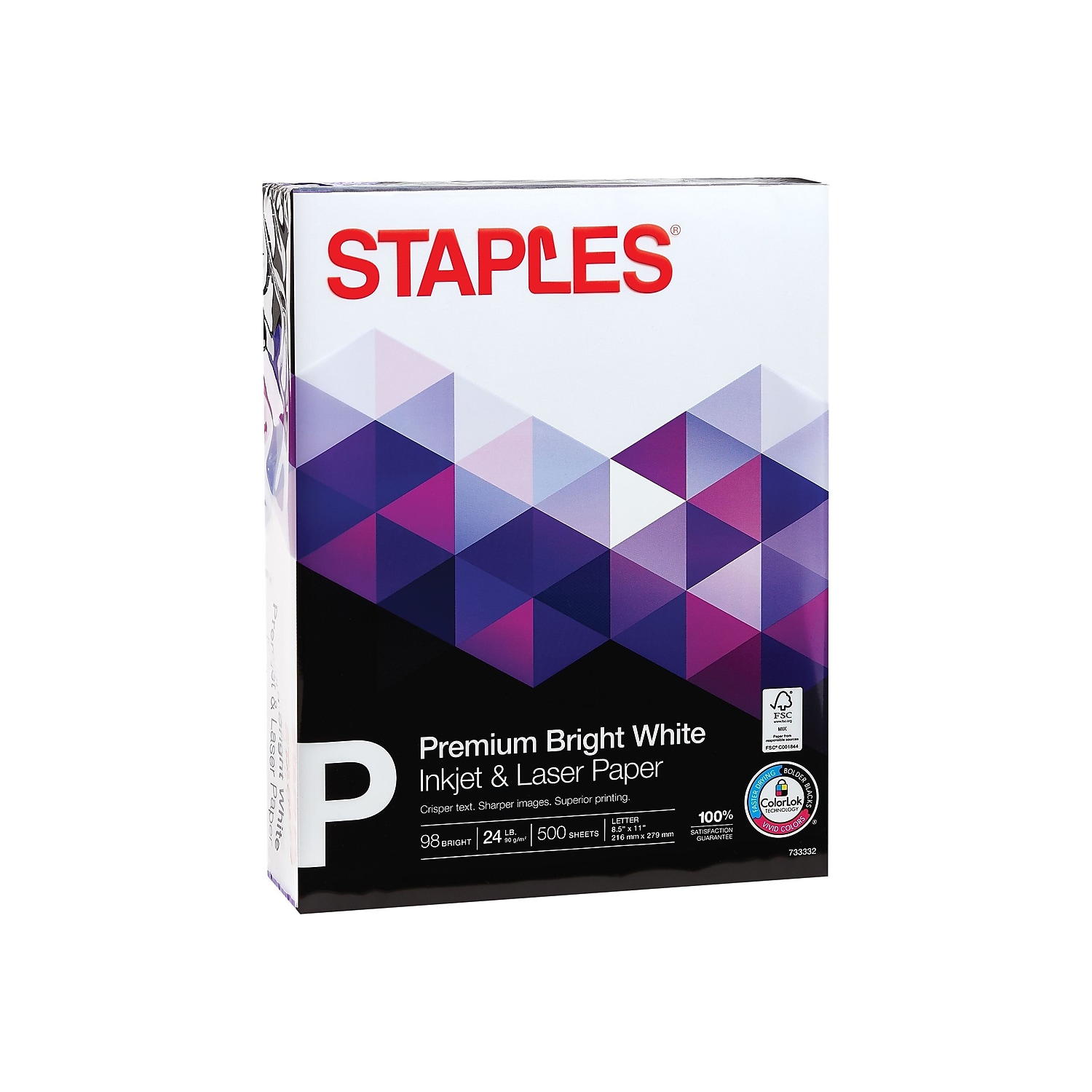 MyOfficeInnovations Premium 8.5" x 11" Multipurpose Paper 24 lbs. 98 Bright 500/Ream 733332