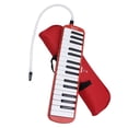 thumbnail image 1 of Instrumento de viento del estilo del teclado de piano melódica de 32 teclas con bolsa de transporte azul Sunnimix Melódicas, 1 of 8