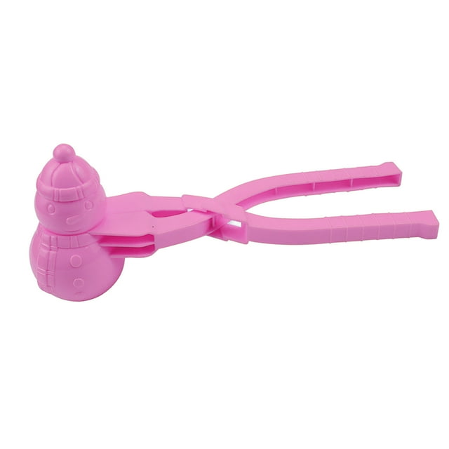 Snowman Shaped Snowball Maker Clip Tool for Outdoor Winter and Kids Activities