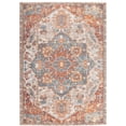 thumbnail image 4 of GLN Rugs Gordion - Indoor, Machine Washable Area Rug 7'10"x10' Cream/Terra Home Carpet, 4 of 7