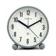 thumbnail image 1 of Reloj despertador redondo de metal, reloj de escritorio, reloj con luz nocturna de escaneo silencioso, 1 of 2