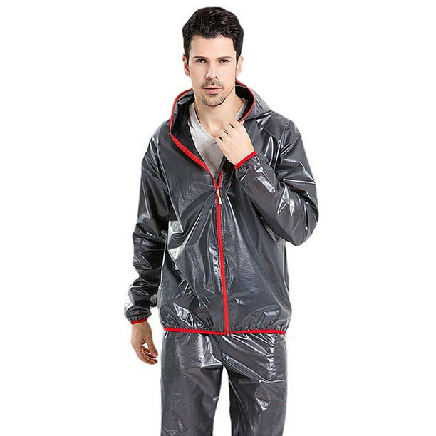 Arealer Waterproof Raincoat Pants Set Women Men Reflective
