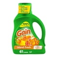 thumbnail image 1 of Detergente Líquido GAIN Island Fresh, Aroma Limpio y Fresco, Elimina Manchas y Suciedad Adherida, 61 Lavadas (2,6L), 1 of 13
