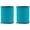 Aqua, variant on Pack of 2 Paper Raffia Ribbon Rolls 200 Yards for Kraft Packaging and Decoration (Orange)