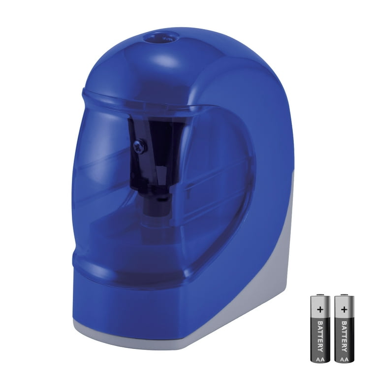 Pen Gear Desktop Battery Operated Sharpener Blue Walmart