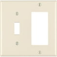 thumbnail image 2 of Leviton Decora Rocker/Toggle Combination Wall Plate, 2 of 2