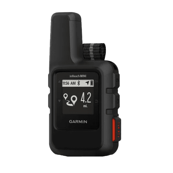 Garmin Inreach Mini, Black, Rugged & Lightweight GPS Satellite Communicator w/ InReach & SOS