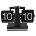 thumbnail image 2 of Flip Desk Clock, Retro Vintage Design Auto Flip Desk Table Clock, Modern Digital Mechanical Retro Flip Down Clock with Internal Gear Operated for Home Office Decor, 2 of 7
