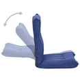 thumbnail image 6 of vidaXL Floor Chair Blue Fabric (100% polyester), metal Compact Foldable, 6 of 9