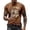 A-Brown2568, variant on XIAOCHA Men's Vintage Graphic T Shirt Crew Neck Short Sleeve Soft Casual Tees