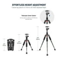 thumbnail image 3 of Neewer TP-AAM521 20" Mini Tripod - 360° Ball Head, 11lb Load, w/Quick Shoe Plate, for DSLR/Camcorder, 3 of 9