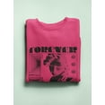thumbnail image 3 of Forever Woman Fig Techno Style Sweatshirt Women -Image by Shutterstock, Female x-Large, 3 of 4